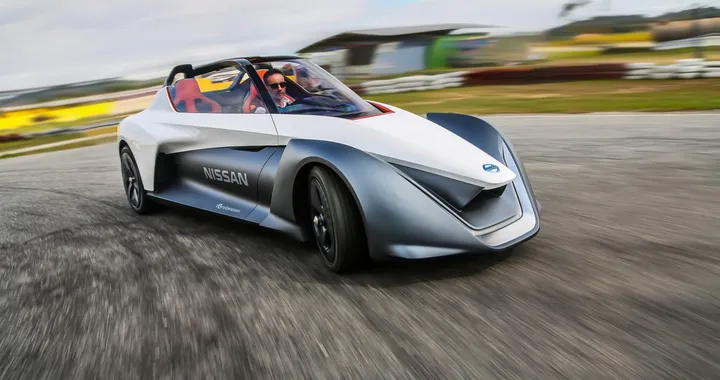 Nissan BladeGlider: la concept elettrica debutta a Goodwood