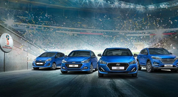 Hyundai realizza un concorso e la serie speciale “Go!” per i Mondiali 2018