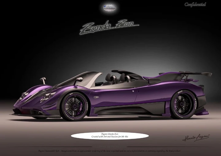 Pagani Zonda Zun: le prime immagini