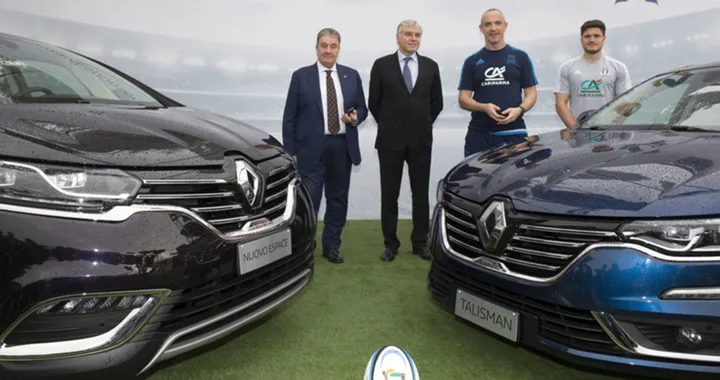 Renault, sponsor ufficiale della nazionale italiana di rugby