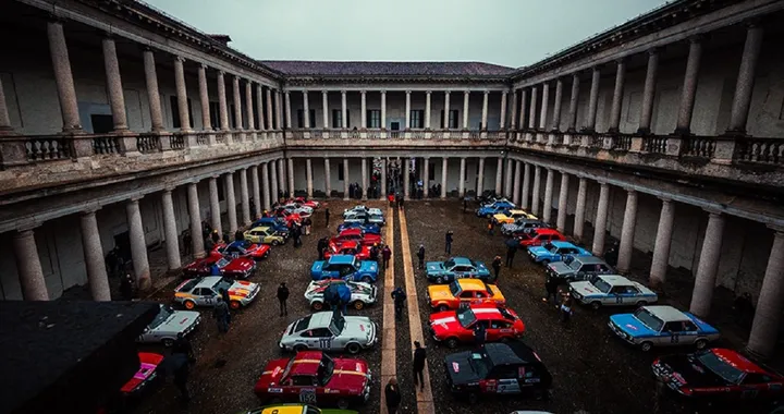 Mafra al via con un’Alfa Romeo 1750 GT al Rally Montecarlo Historique 2023