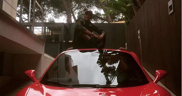 La Ferrari 458 Spider di Neymar