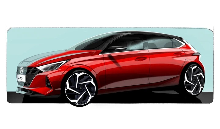 Hyundai i20: i bozzetti ufficiali