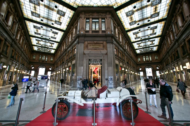 Lancia: la Epsilon Corsa del 1912 in mostra alla Galleria Alberto Sordi