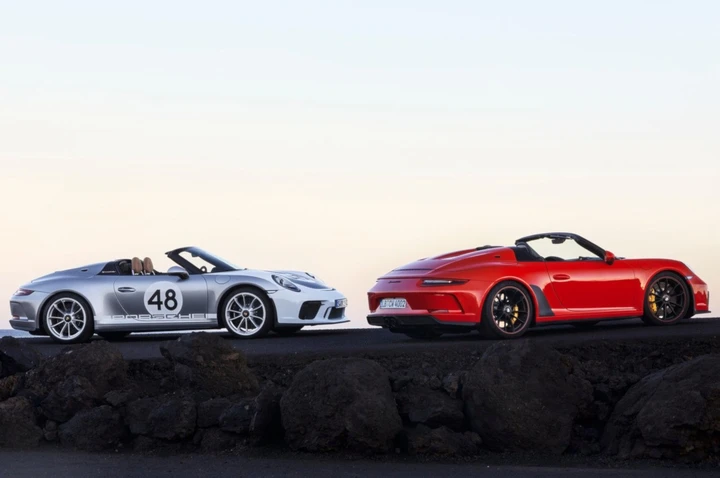 Porsche 911 Speedster 2019: nuove immagini ufficiali