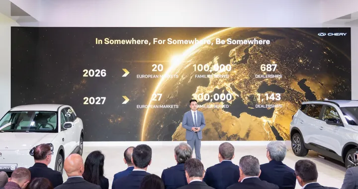 Chery punta sull'Europa: 1.143 concessionarie entro il 2027