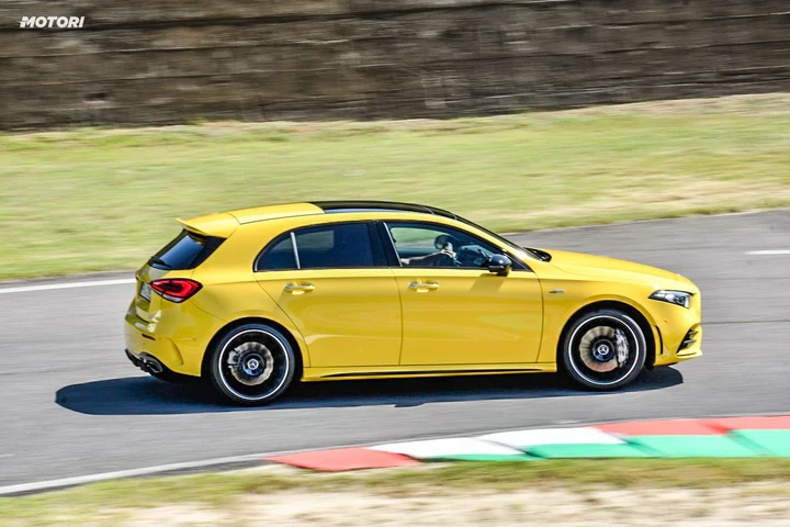 Mercedes AMG A 35 4Matic: la prova in pista