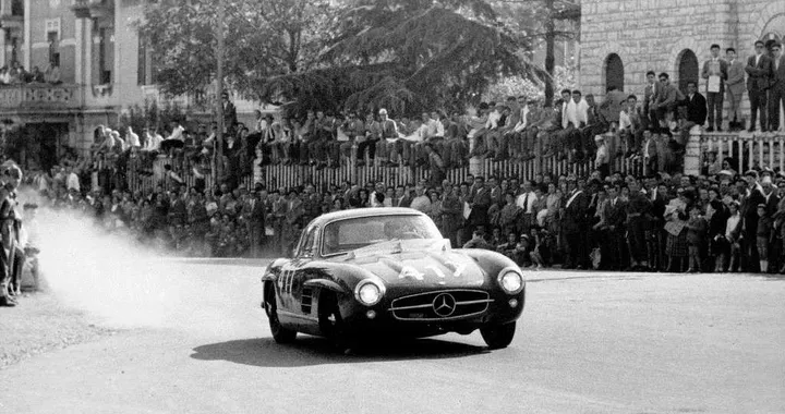 Mercedes tra storia e arte alla Mille Miglia 2013