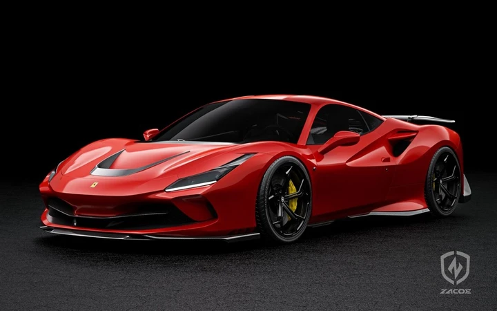 Ferrari F8 Tributo: il tuning by Zacoe