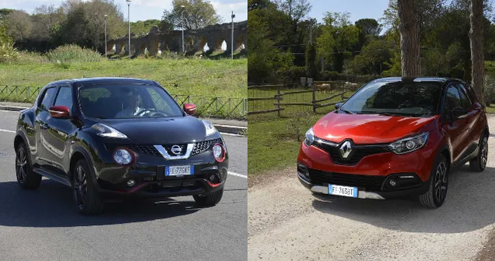 Renault Captur Hypnotic 1.5 dCi VS Nissan Juke N-Connecta 1.5 dCi