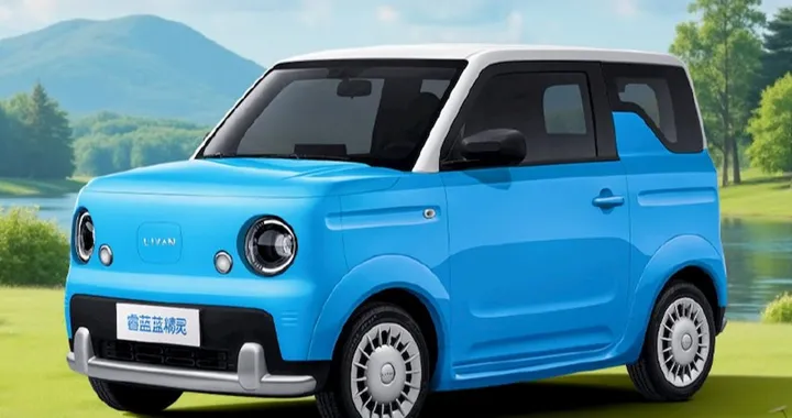 Livan Smurf EV: la citycar elettrica ispirata ai Puffi che costa 4300 euro