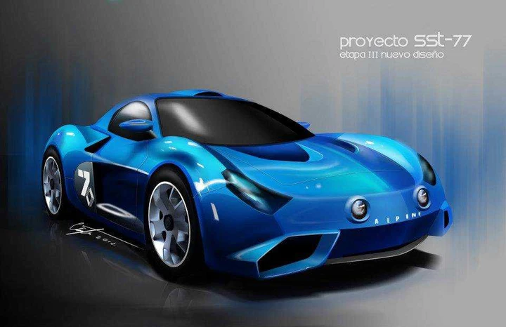 Project SST-77: l'Alpine che viene dal Messico