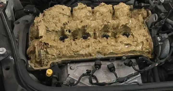 Versa liquido del tergicristallo nel motore: disastro