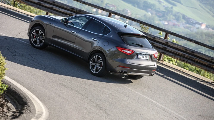 Maserati Levante prova a Tabiano