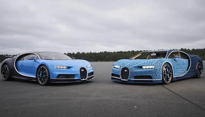 Bugatti Chiron Lego Technic: si può anche guidare!