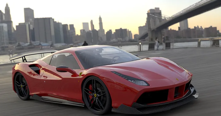 Ferrari 488 GTB: tuning by DMC