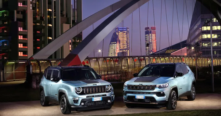 Jeep: Renegade e Compass diventano e-Hybrid