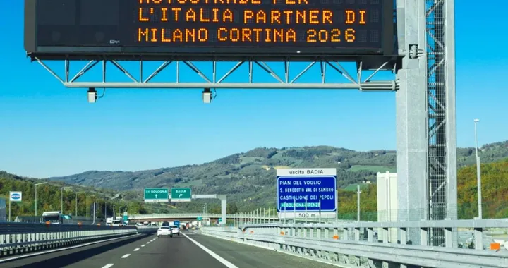 Autostrade protagoniste verso Milano Cortina 2026