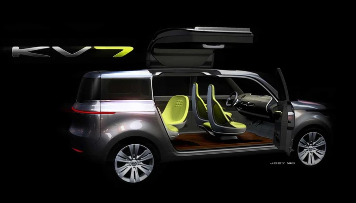 Kia KV7 Concept al Salone di Detroit 2011