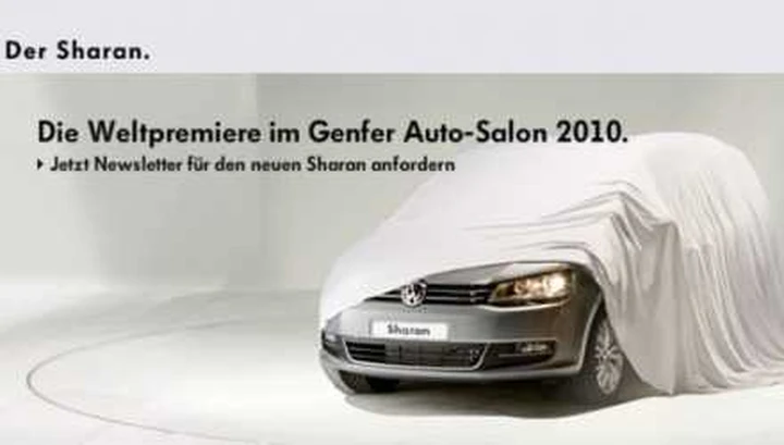 A Ginevra sarà svelata la nuova VW Sharan