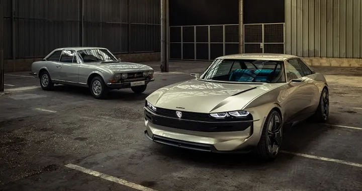 Peugeot e-Legend Concept: coupé elettrica e a guida autonoma