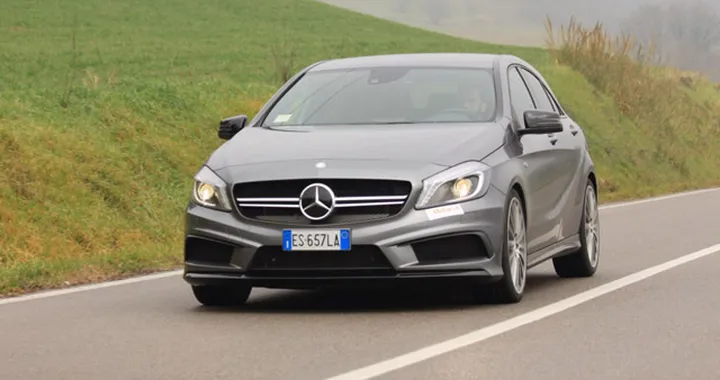 Mercedes-Benz A 45 AMG: la prova su strada