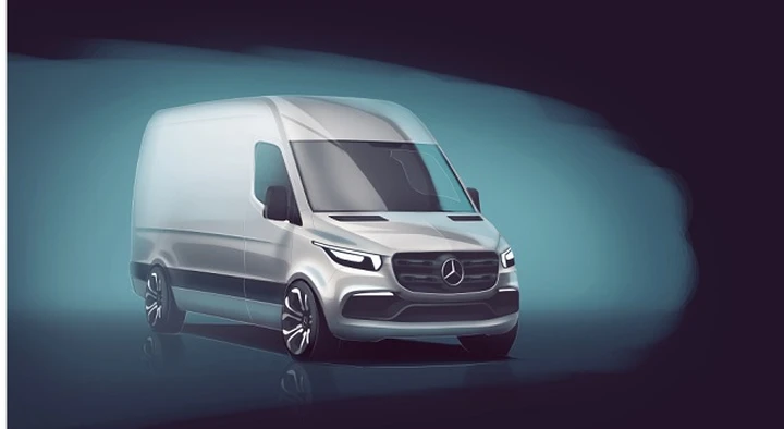 Mercedes Sprinter 2018: il teaser della terza serie