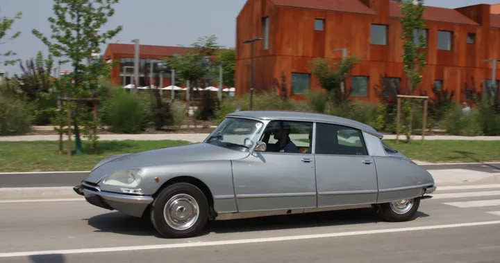 Citroen DS 23 Pallas, prova su strada