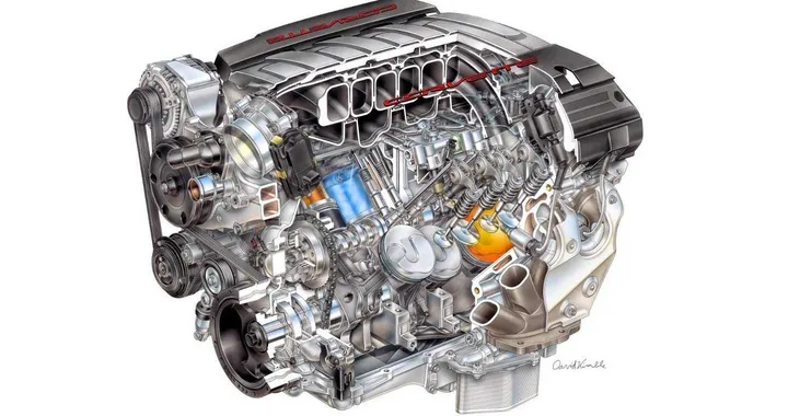 Chevrolet Corvette C7 2014: il V8 avrà 450 CV