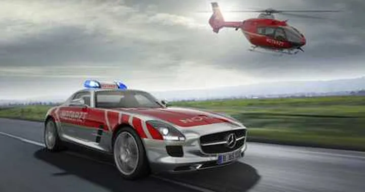 Mercedes SLS AMG Emergency Medical Vehicle
