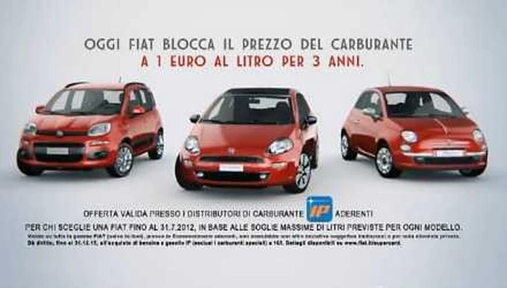 Fiat multata dall'Antitrust per pubblicità ingannevole