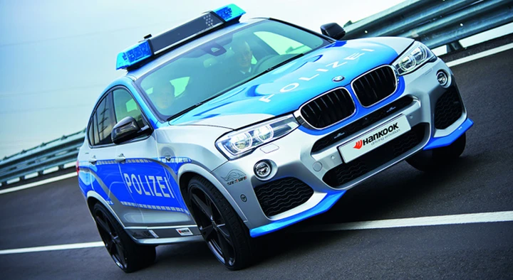 BMW X4 Polizei by AC Schnitzer