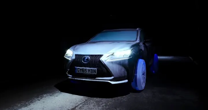 Lexus: pneumatici di ghiaccio per la NX