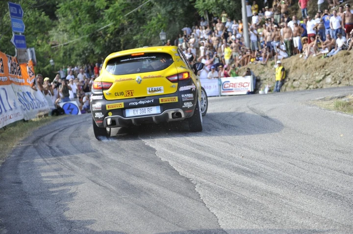 Renault Clio R.S.Trophy al rally del Casentino