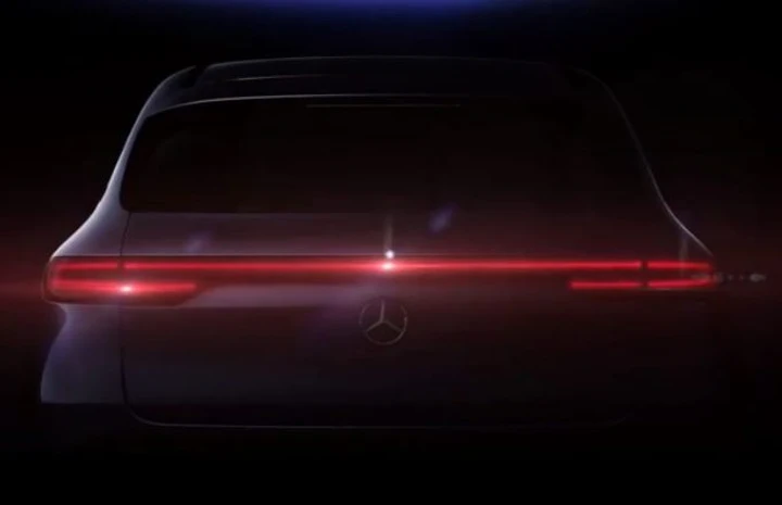 Mercedes EQC: scopriamo il posteriore
