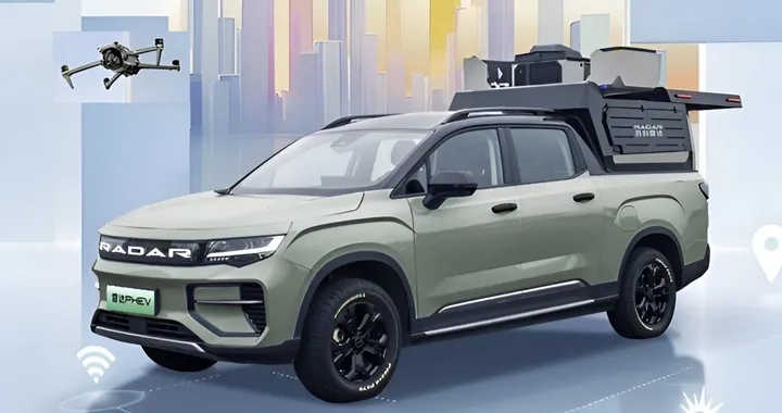 Geely Radar: il primo pickup ibrido con Thor EM e trasmissione 3DHT