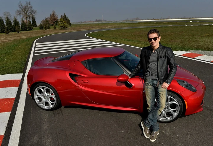 Jorge Lorenzo, testimonial Alfa Romeo 2014