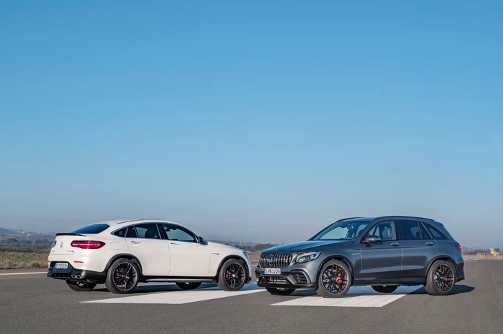 Mercedes-AMG GLC 63 4Matic+ e 4Matic+ Coupé: immagini ufficiali