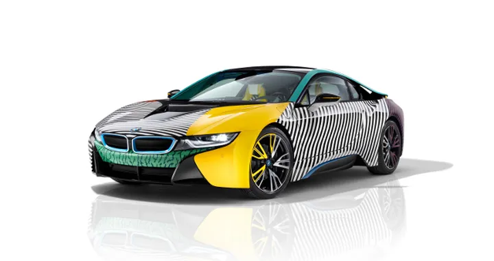 Bmw i8 MemphisStyle: anteprima americana alla Frieze New York