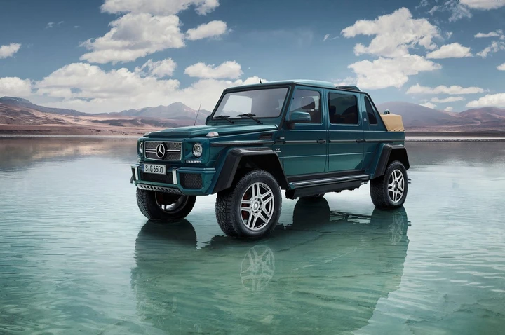 Mercedes G650 Maybach Landaulet: immagini ufficiali