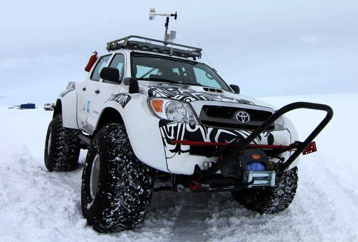 Toyota Hilux conquista l'Antartico