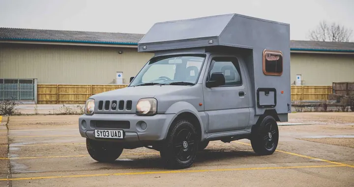 Suzuki Jimny diventa un camper, piccolo ma attrezzatissimo