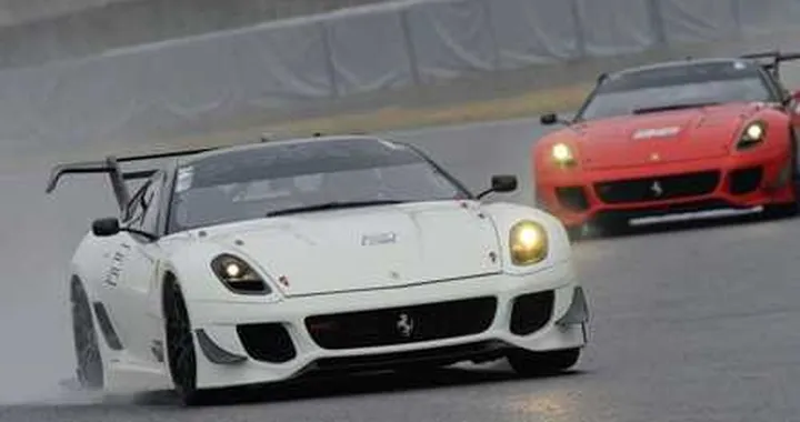 Ferrari 599XX Evoluzione, primo test a Suzuka
