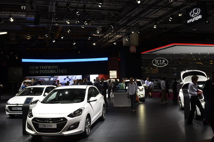 Stand Hyundai al Salone di Parigi 2014
