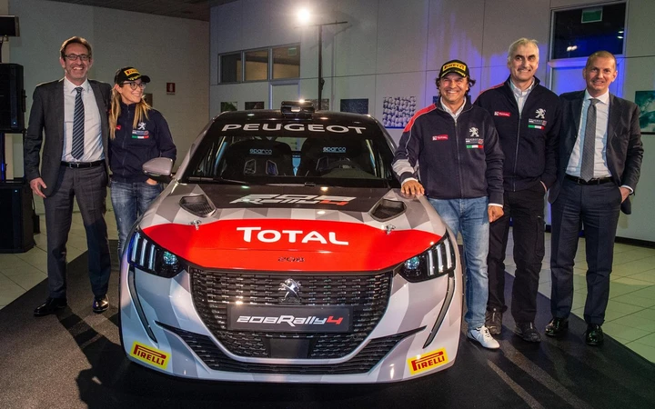 Peugeot: Andreucci e Andreussi pronti per il CIR con la nuova 208 Rally 4