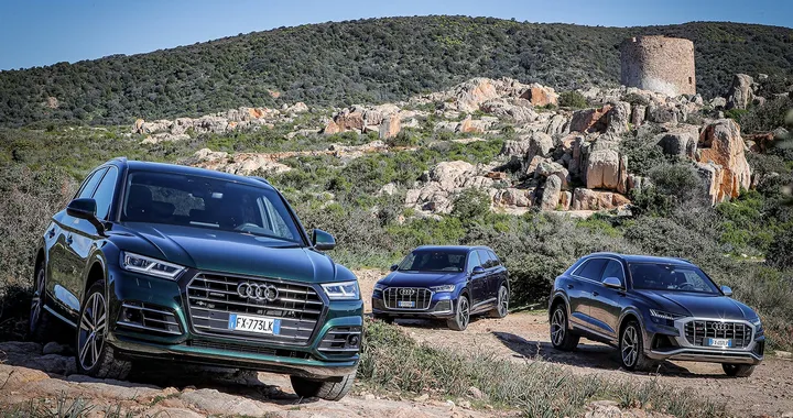 Audi Q5, Q7 e SQ8: un tris potente ed efficiente