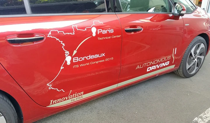 Gruppo PSA: percorsi 480 km con prototipi a guida autonoma
