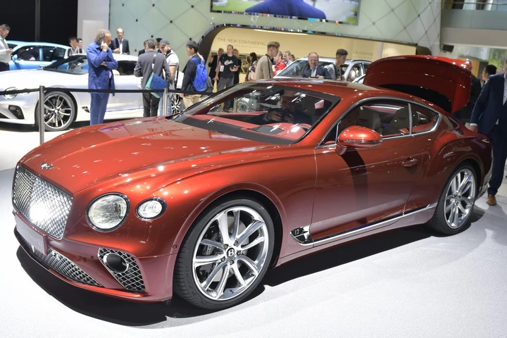 Stand Bentley al Salone di Francoforte 2017