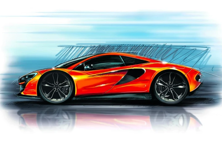McLaren P13: rilasciato il primo render