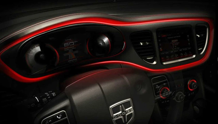 Dodge Dart, svelati gli interni